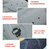 One meter summer breathable silicone shock absorption