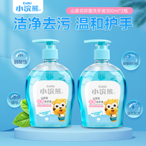 Small raccoon children Bacteriostatic Hand Sanitizer for mild and clean moisturizing household hand sanitizer press 300ml