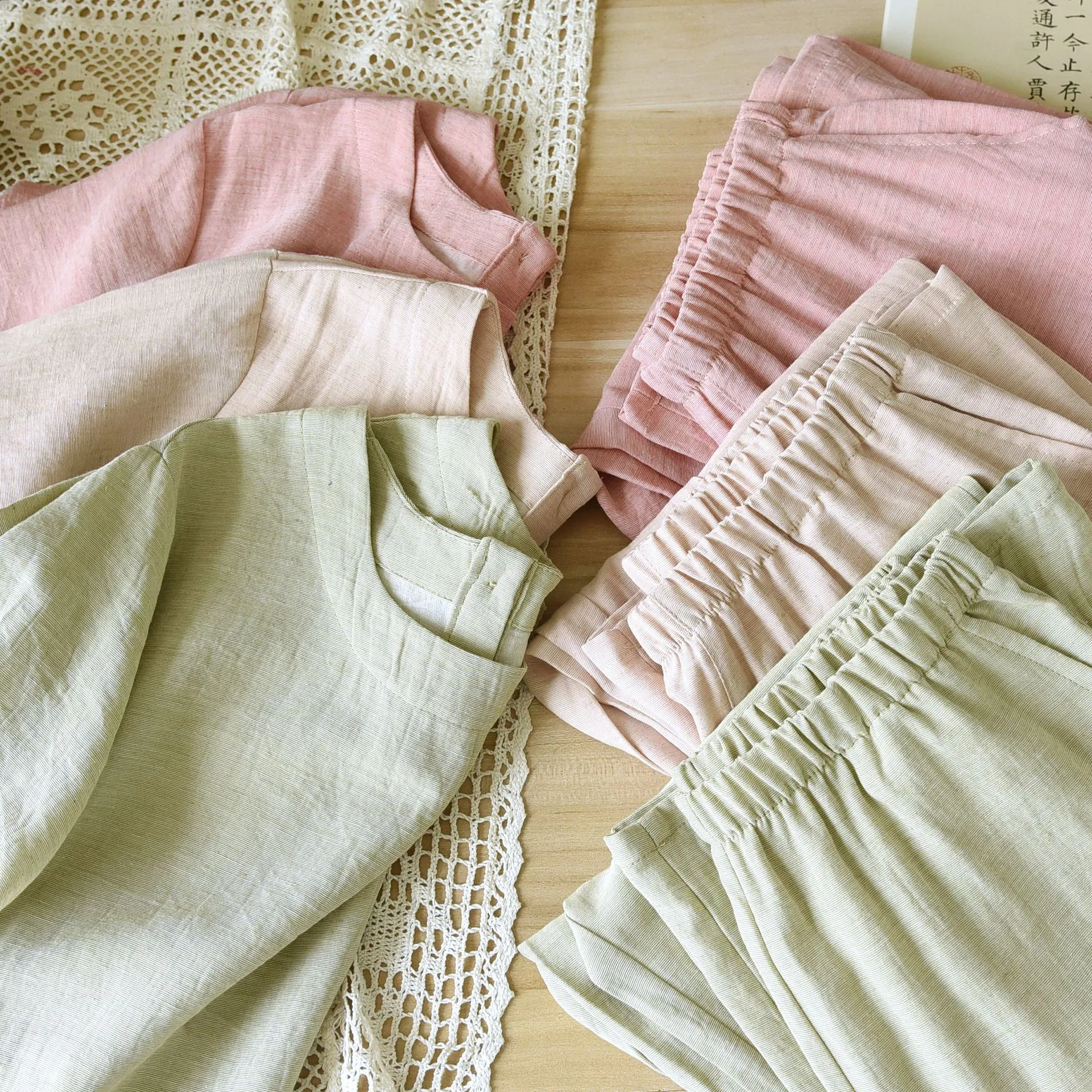 短袖长裤情侣睡衣大码家居服简约风男女士薄款夏季睡衣天丝麻家居,淘宝优惠券,粉丝福利购,淘宝优惠卷