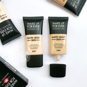 Makeupforever玫珂菲丝绒无瑕持妆粉底霜/丝柔粉底乳控油遮瑕