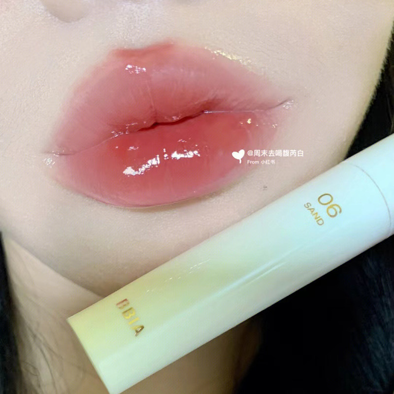 bbia镜面水光果汁唇釉小白管Glow lip tint2持久显白06#西瓜瓤红_虎窝淘