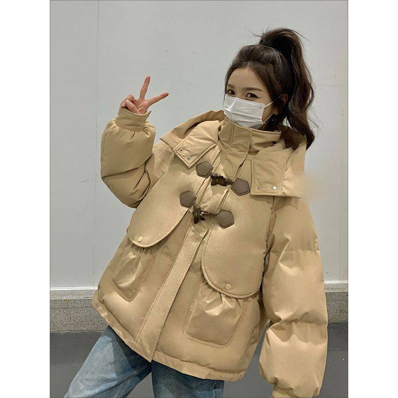 300斤特大码女装韩系百搭棉服女冬季新款胖mm宽松加厚面包服外套,淘宝优惠券,粉丝福利购,淘宝优惠卷