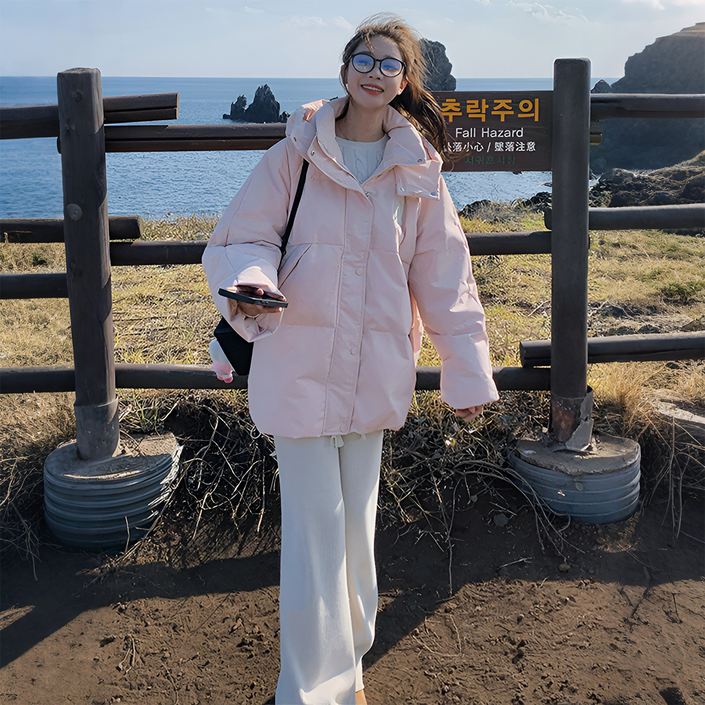 300斤胖mm特大码粉色连帽宽松棉服女冬季加厚保暖慵懒风棉衣外套,淘宝优惠券,粉丝福利购,淘宝优惠卷