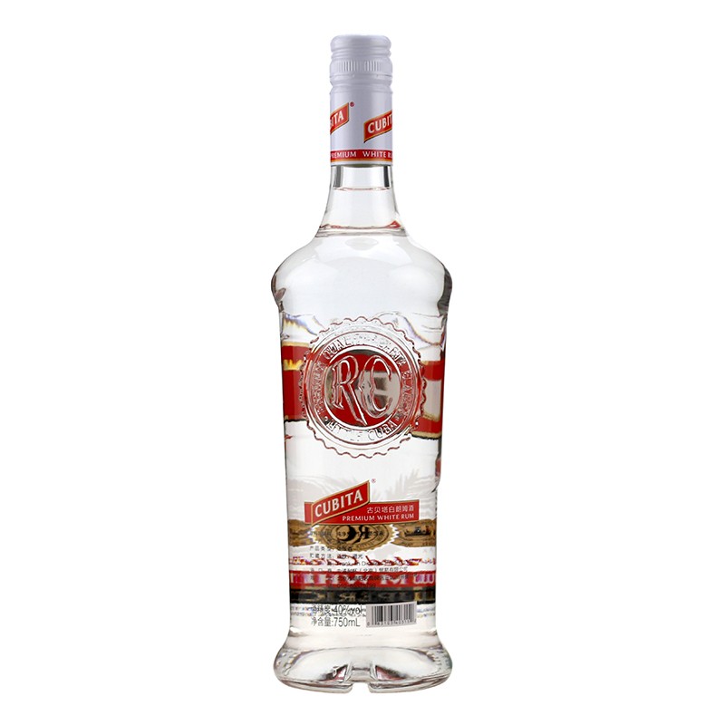 美国原装进口 古贝塔白朗姆酒750ml 洋酒烈酒鸡尾酒CUBITA RUM - 图3