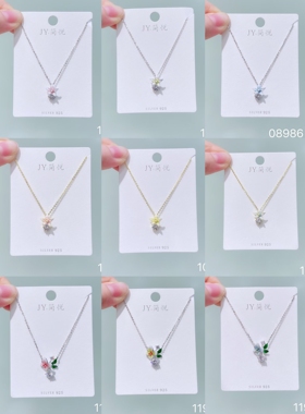 简悦银饰S925通体银2025爆款轻奢高级感气质百搭通勤多巴胺项链