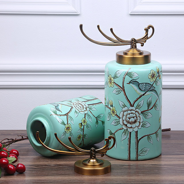 Storage jars, entrance cabinets, American style home furnishings
