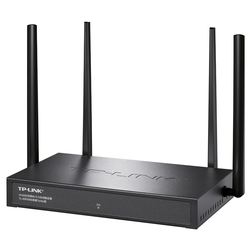 TP-LINK TL-XDR3068易展版AX3000双频wifi6远程管理钢壳千兆口4LAN口多WAN带宽壁挂链路聚合IPTV无线路由器 - 图0