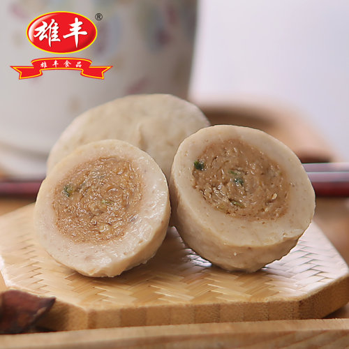 雄丰包心贡丸1斤/5斤肉丸火锅丸子关东煮火锅食材汤面食材可批发 - 图3