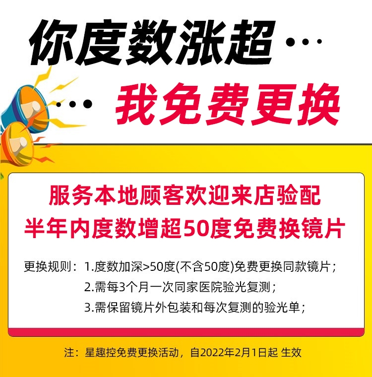 依视路星趣控镜片A+儿童近视防控1.591膜岩钻晶A4小乐园离焦眼镜-图3