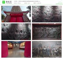 二七塔郑州纪念馆展览馆红色教育基地展览馆革命历史视频素材