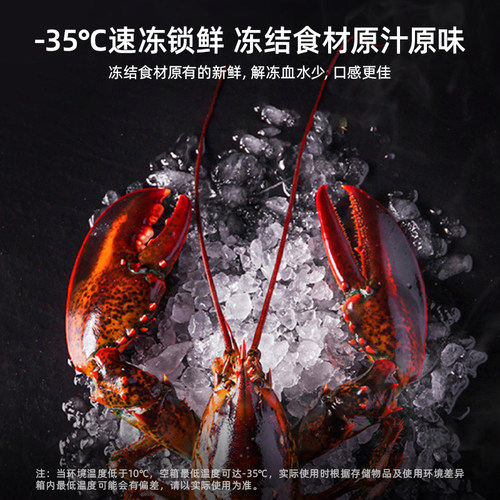 美菱141L小型冰柜减霜家用冷藏冷冻囤货商用小冷柜以旧换新补贴 - 图0