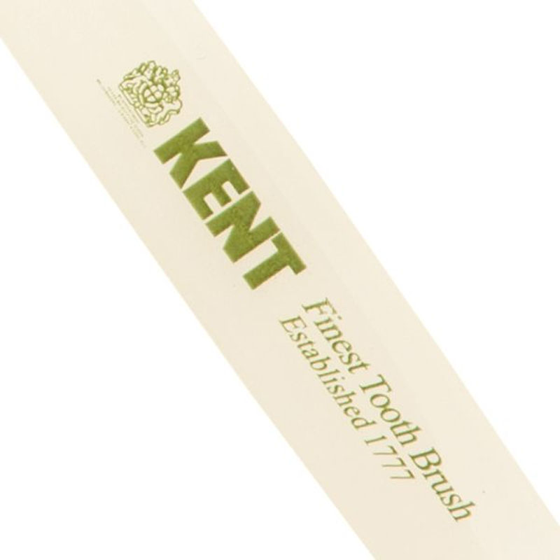 日本KENT马毛牙刷豚毛牙刷中毛软毛牙刷天然白马毛牙刷牙齿清洁 - 图2