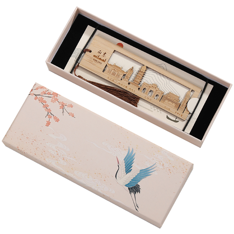 文创博物馆镂空书签木质礼品特色礼物北京长沙上海青岛纪念品礼品