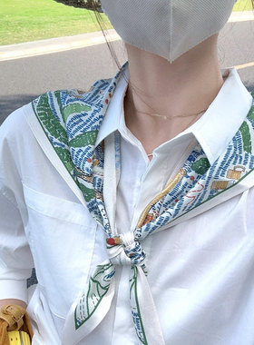 2026春夏新款丝巾女薄款