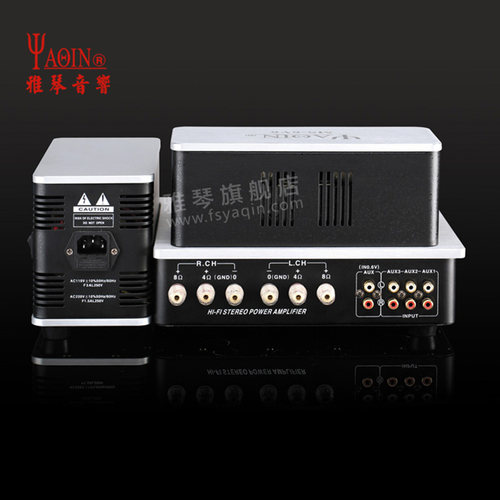 雅琴MS-6V6胆机6P6P电子管功放发烧HiFi高保真功率放大器家用音响 - 图3