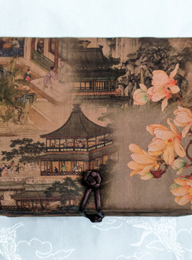 创意精致珠宝古风礼品盒戒指锦盒