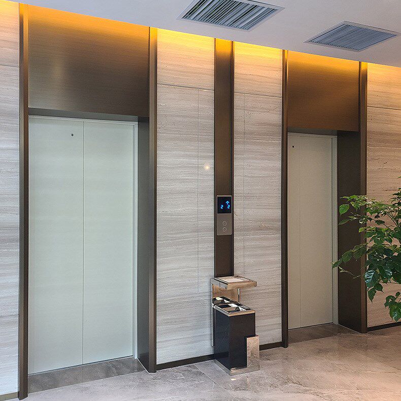 l磊盾304不锈钢电梯门套定制铝合金门框包边垭口窗套金属包口线条