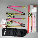 75 % скидка импортируемые немецкие складные плиты Leki Outdoor, z, походная стержень, ультра -светло -дорожный стержневой ручка с угновым деревом