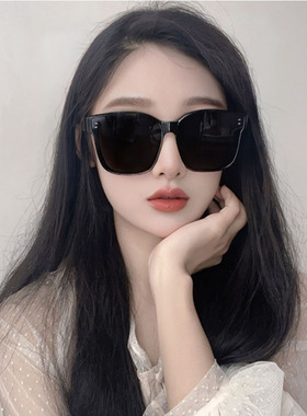 黑色偏光套镜近视框架墨镜男女韩版时尚夏季司机开车大框夹片防晒