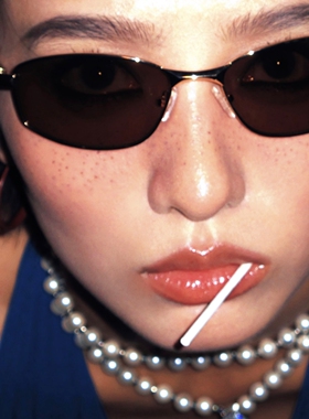 新款千禧年y2k中古风辣妹墨镜女