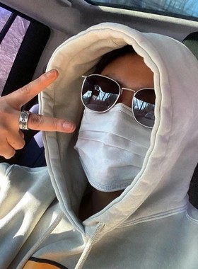 港风方形金灰偏光墨镜男女韩版时尚网红款开车金属太阳眼镜防晒潮