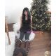 Eihey ehey 26 ຮູບແບບໃຫມ່ອາເມລິກາ strappy versatile slim bottoming inner one-line knitted tube top dress ສໍາລັບແມ່ຍິງ