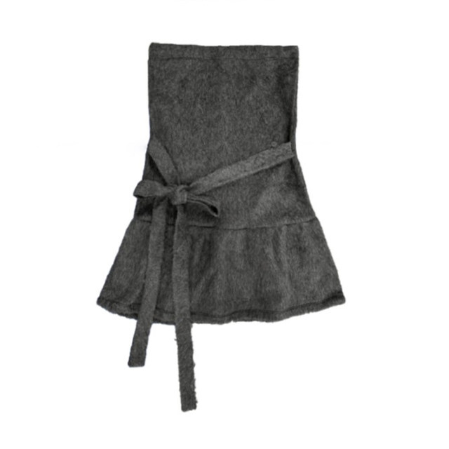 Eihey ehey 26 ຮູບແບບໃຫມ່ອາເມລິກາ strappy versatile slim bottoming inner one-line knitted tube top dress ສໍາລັບແມ່ຍິງ
