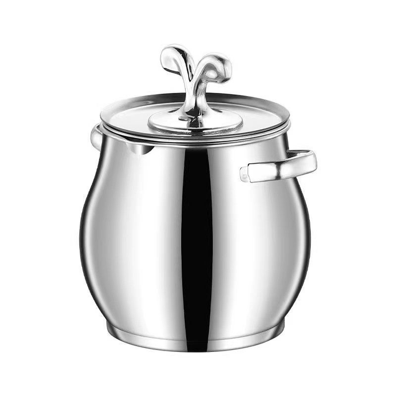 双耳猪油桶不锈钢滤网猪油锅带盖家用耐高温防烫猪油罐过滤油渣,淘宝优惠券,粉丝福利购,淘宝优惠卷