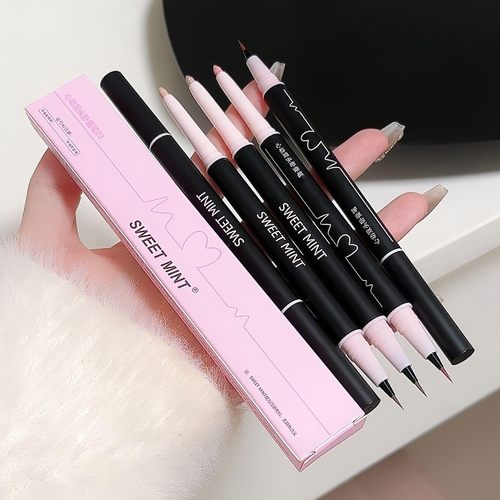 心动双头卧蚕笔提亮二合一眼脸下至笔高光阴影哑珠光眼妆学生新手 - 图3