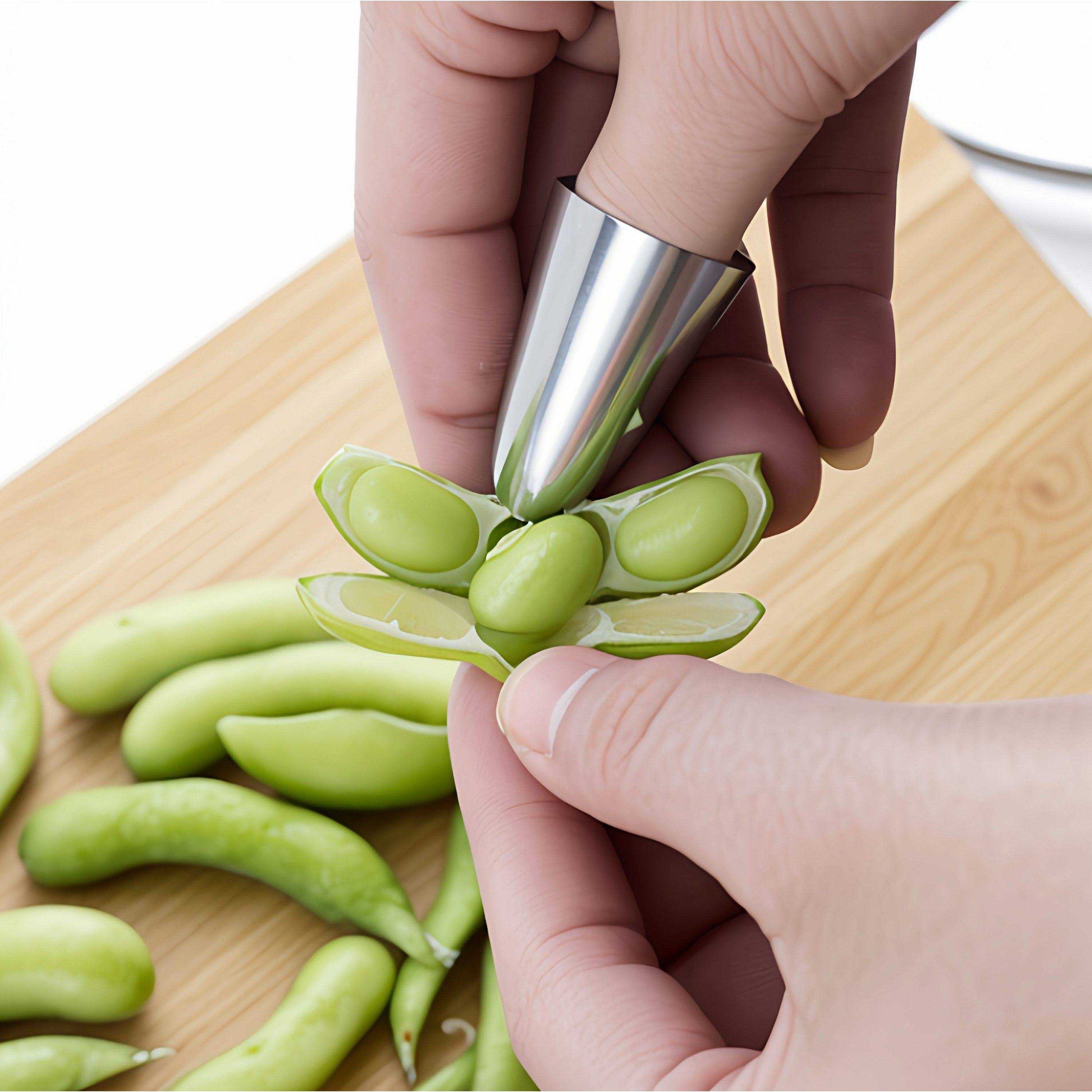不锈钢摘菜铁指甲护指神器指头保护套指套手指套剥蒜掐毛豆拇指刀,淘宝优惠券,粉丝福利购,淘宝优惠卷