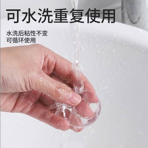 门把手防撞贴硅胶静音垫冰箱门贴门挡条防碰撞神器柜门后颗粒墙贴 - 图3