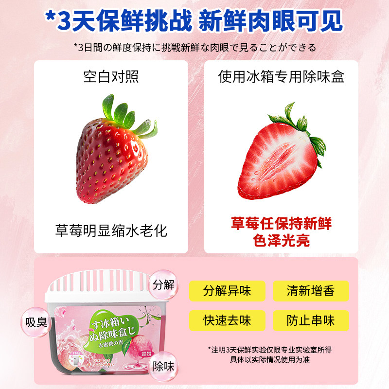 冰箱除味剂活性炭清洁除臭清新去除异味家用专用除味盒清洗剂净味,淘宝优惠券,粉丝福利购,淘宝优惠卷