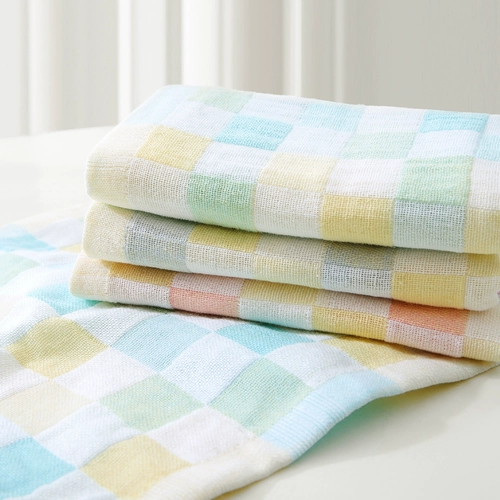 Детское хлопковое полотенце для умывания, марлевый детский слюнявчик для домашнего использования, шарф для мальчиков