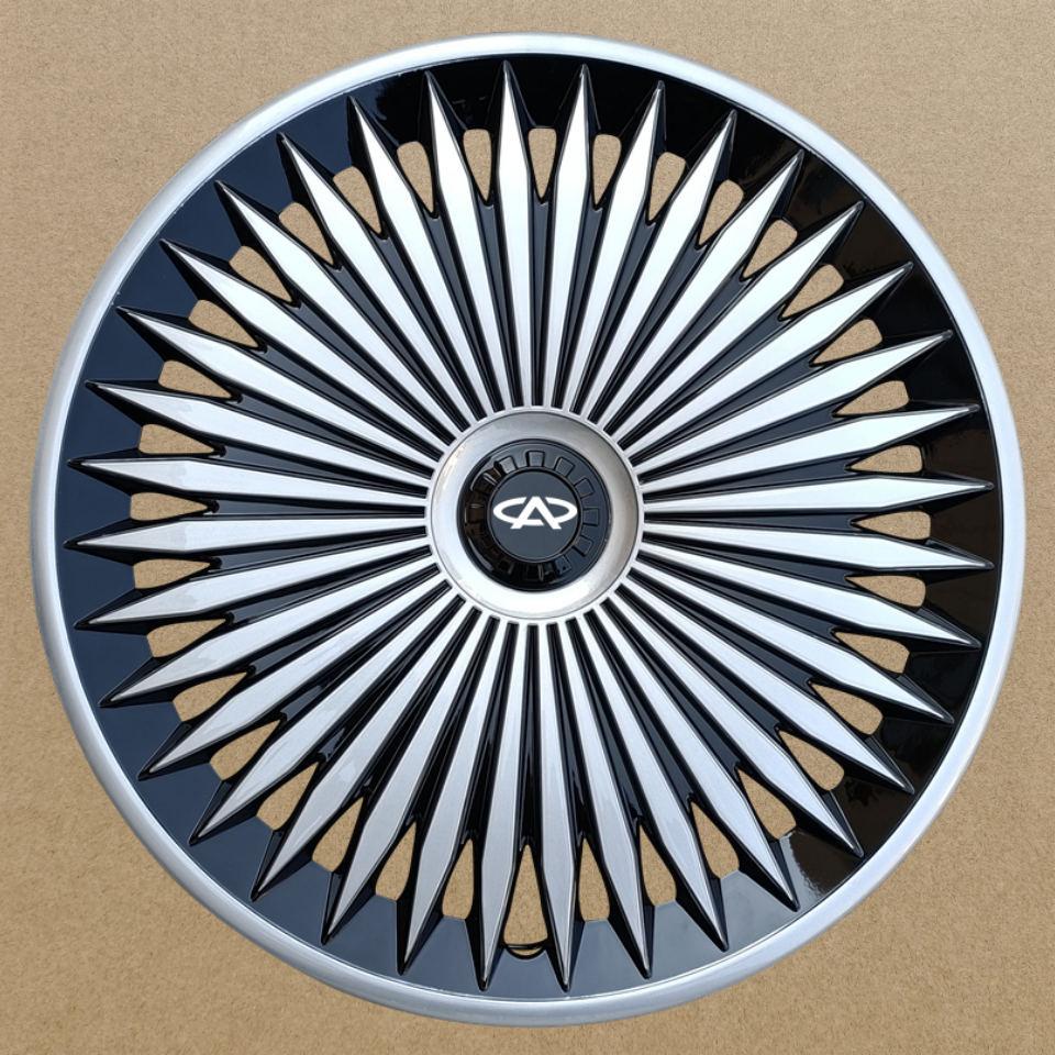 适用于奇瑞QQ3轮毂盖旗云2风云2A3A5E5铁钢圈装饰盖外壳帽轮毂罩 - 图2