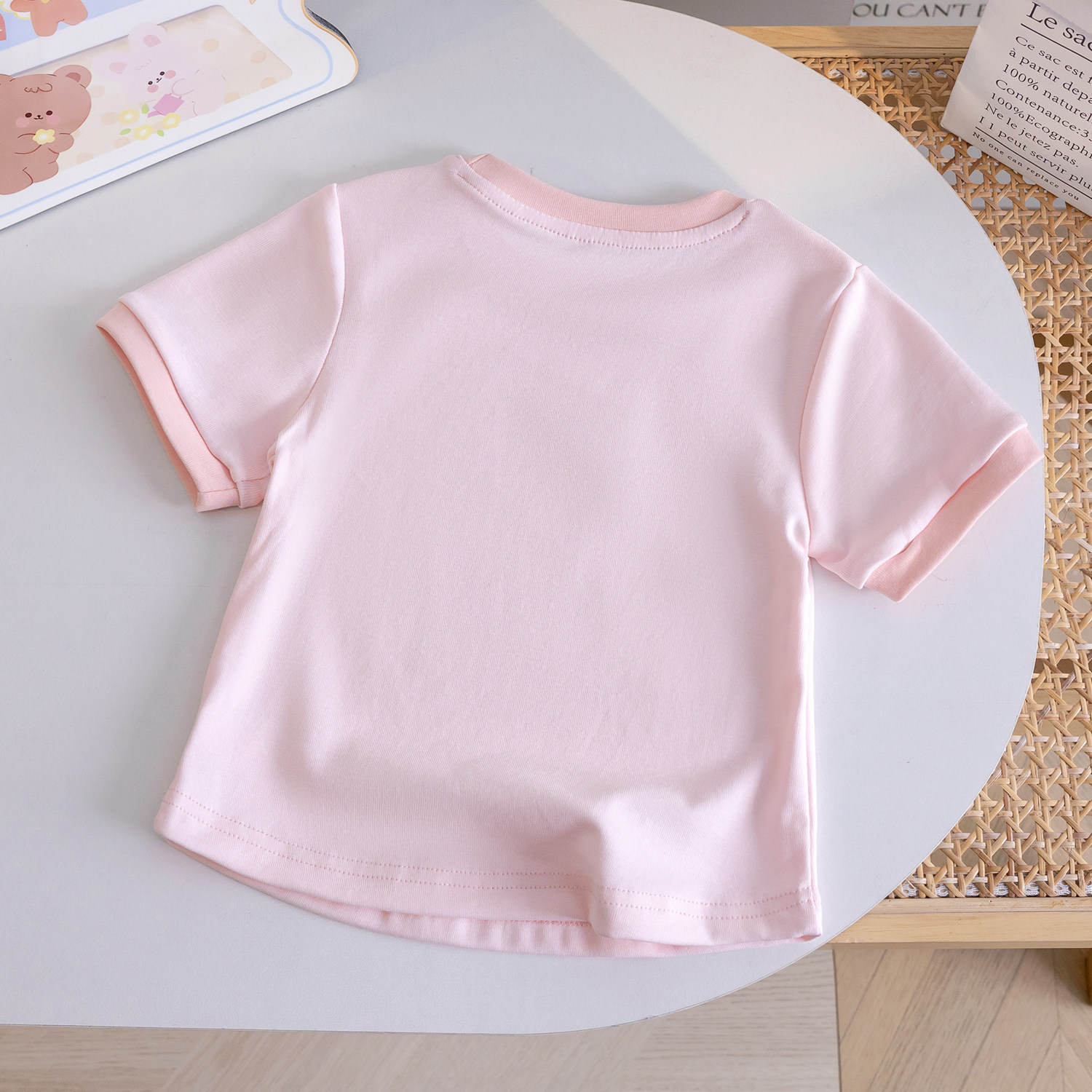 女宝宝可爱短袖T恤新款夏季休闲内搭甜美半袖中小童百搭公主上衣3,淘宝优惠券,粉丝福利购,淘宝优惠卷