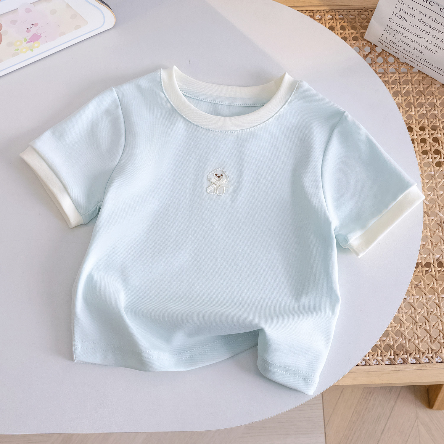 女宝宝可爱短袖T恤新款夏季休闲内搭甜美半袖中小童百搭公主上衣3,淘宝优惠券,粉丝福利购,淘宝优惠卷