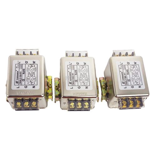导轨式滤波器电源CW4L2-10 20A-R1 S 005 30端子台EMI抗干扰220V - 图1