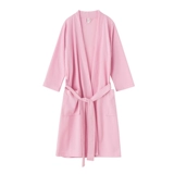 Осенний длинный шелковый банный халат, тонкая быстросохнущая пижама, длина макси, большой размер