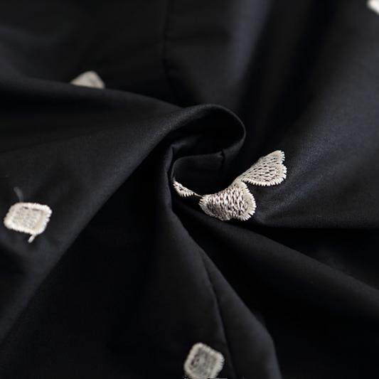 2025 summer daisy print embroidered long skirt