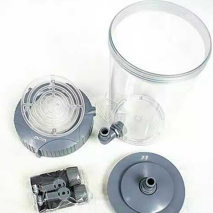 APA前置过滤器 滤桶 鱼缸草缸外置秒杀森森水晶虾缸前置滤筒 - 图0