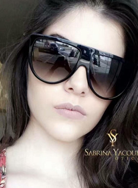 贝嫂维多利亚太阳镜时尚潮流大框