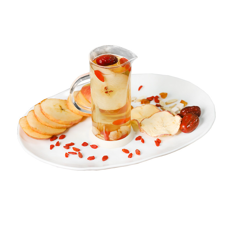 于洛先生苹果黄芪茶熬夜水调理茯苓枸杞桂圆枣适合女生秋冬养生茶