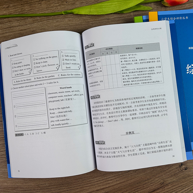 小学英语综合评价指南 小学生综合评价丛书 小学教师教育工作者指导用书 小学综合素质评价理论实践研究指导用书 浙江教育出版社