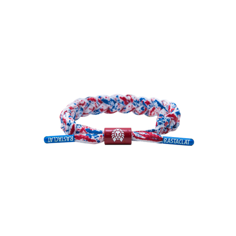 RASTACLAT小狮子官方正品 墨迹系列 红白蓝 经典款 情侣鞋带手链