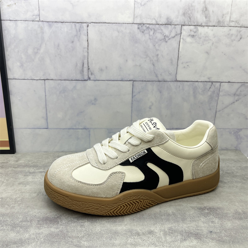 撤柜断码处理女鞋2026春季新款时尚休闲运动系带平底百搭德训女鞋,淘宝优惠券,粉丝福利购,淘宝优惠卷