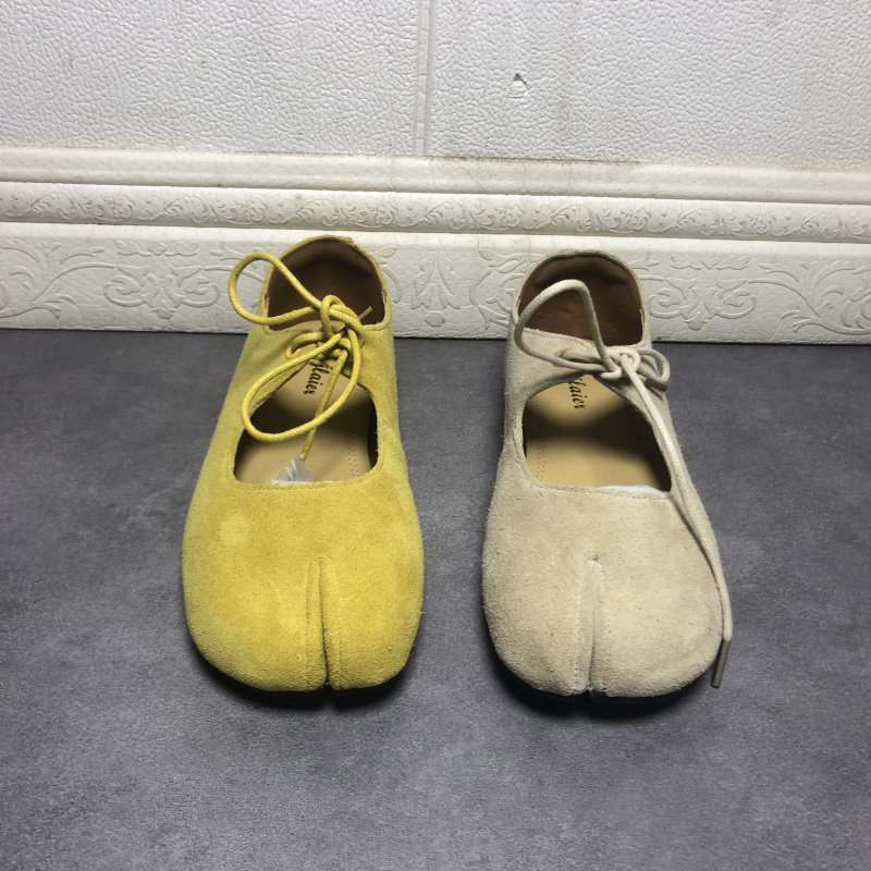 撤柜断码出女鞋2026春季新款时尚复古分趾平底系带玛丽珍芭蕾舞鞋,淘宝优惠券,粉丝福利购,淘宝优惠卷