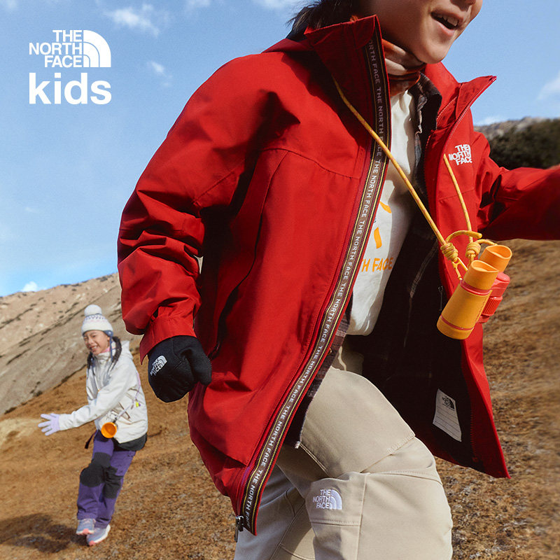 北面马年新款儿童冲锋衣男女童防水外套户外TheNorthFace|8DR0,淘宝优惠券,粉丝福利购,淘宝优惠卷