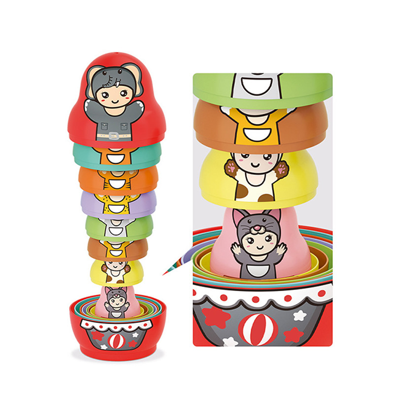 叠叠乐玩具婴幼儿俄罗斯套娃可爱萌趣图案儿童益智启蒙趣味孩子,淘宝优惠券,粉丝福利购,淘宝优惠卷