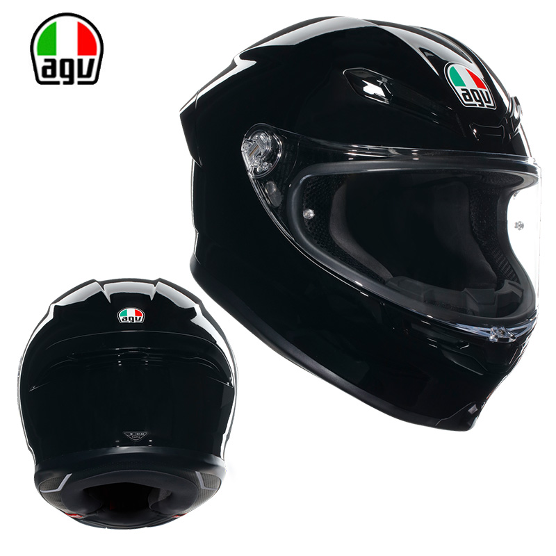 AGV摩托车头盔K6S全盔四季男女骑行机车全覆式防雾轻量化跑盔 - 图2