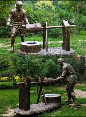 树脂摆件红军人物雕塑